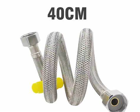 Flexible inox pour robinet 30 cm